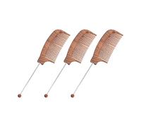 Ensemble de 3 brosses à cheveux pour nourrissons, poignée ergonomique, substance non mortelle, sans danger pour les nouveau-nés, transportables, accessoires de bain adaptés voyages, brosse