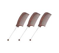 Ensemble de 3 brosses à cheveux pour nourrissons, poignée ergonomique, substance non mortelle, sans danger pour les nouveau-nés, transportables, accessoires de bain adaptés voyages, brosse