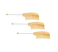Ensemble de 3 brosses à cheveux pour nourrissons, poignée ergonomique, substance non mortelle, sans danger pour les nouveau-nés, transportables, accessoires de bain adaptés voyages, brosse