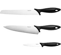 Ensemble de 3 couteaux Fiskars Essential 1065583