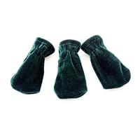 Ensemble de 3 couvre-pédales de piano |Conception de poignée à bande élastique pour piano à queue/droit |Étui de protection 4 couleurs, matériau Pleuche robuste (Green)