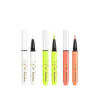 Ensemble de 3 crayons eye-liner néon, crayon de maquillage néon UV pour le visage, crayon eye-liner liquide phosphorescent pour le corps, crayons de maquillage fluorescents UV (#01#02#03)