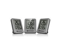Ensemble de 3 indicateurs BRESSER ClimaTemp Hygro