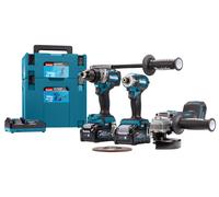 Ensemble de 3 machines 40 V max Li-Ion 4 Ah XGT DK0125G301 MAKITA - DK0125G301
