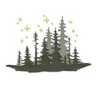 Ensemble de 3 matrices Thinlits Forest Shadows par Tim Holtz