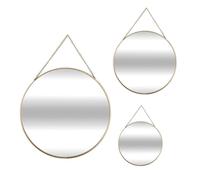 Ensemble de 3 miroirs ronds Lena DORÉS