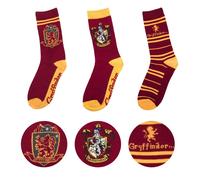 Ensemble de 3 paires de chaussettes Harry Potter Cinereplicas Gryffondor Accesso