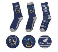 Ensemble de 3 paires de chaussettes Harry Potter Cinereplicas Serdaigle Accessoi