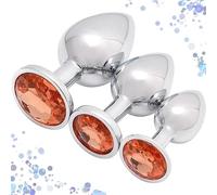 Ensemble De 3 PièCes D'EntraîNeur De Hanche En Acier Inoxydable, Accessoire D'Outil De Formation Portable - Accessoires D'éTirement - D-3 (Orange)