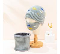 Ensemble De 3 Pièces Pour Chapeau Et Masque, Écharpe Et Masque Coupe-Vent Pour Le Visage Et Le Cou, Tricoté Pour L'Extérieur