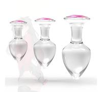 Ensemble de 3 pièces pour l'entraînement à l'assistance manuelle, relaxation quotidienne, matériau en verre, entretien progressif et doux