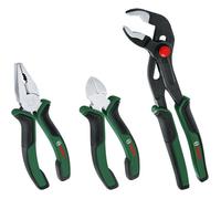 Ensemble de 3 pinces - BOSCH - Édition A - Softgrip ergonomique - Double surface nickelée - 160/180/250 mm