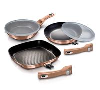 ENSEMBLE DE 3 POÊLES EN GRANIT BERLINGERHAUS BH-7038