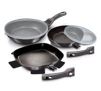 ENSEMBLE DE 3 POÊLES EN GRANIT BERLINGERHAUS BH-7048