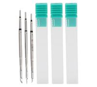 Ensemble de 3 pointes de fer à souder pointes de remplacement de soudage en acier inoxydable de qualité supérieure pour C210 K I IS avec boîte de rangement accessoires de station