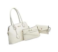 Ensemble de 3 sacs à bandoulière spacieux en PU avec fermeture éclair à accès rapide, sous les bras souple et portefeuille pour femmes et filles, ensemble de sacs sous les bras en PU souple