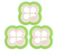 Ensemble de 3 -sandwichs, moule à pain en forme de 4 feuilles, outil de fabrication de Sushi pour la cuisine domestique