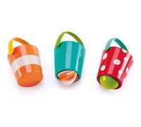 Ensemble de 3 seaux colorés pour le bain