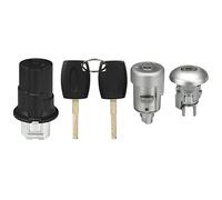 Ensemble de 3 serrures à Barillet avec contacteur d'allumage et 2 clés 2408222 pour Ford Transit MK8 Tourneo Custom 2013-2019