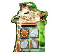 Ensemble de 3 tampons Animaux : Les animaux de la savane Multiprint G