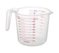 Ensemble de 3 tasses à mesurer transparentes en plastique for liquides, pichet et accessoires de cuisine et de pâtisserie