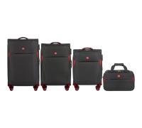 Ensemble de 3 valises DIPPER + sac à main Wings GREY