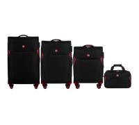Ensemble de 3 valises DIPPER + sac à main Wings NOIR