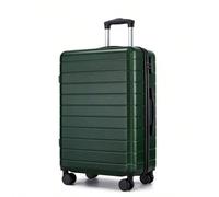 Ensemble de 3 valises en ABS (20, 24 et 28 pouces) avec serrure à combinaison, roulettes pivotantes à 360°, bagage cabine léger pour voyageurs solos et familles, hommes et femmes, valise élégante à en