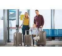 Ensemble de 3 valises Royalty Line : RLLTS18706 / Noir