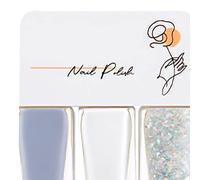 Ensemble de 3 vernis à ongles à base de vernis, faciles à décoller, séchage rapide, couleurs vibrantes, pour femmes, idéal pour Halloween, les fêtes et les rendez-vous - T13