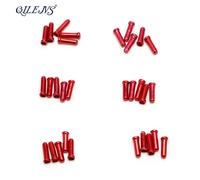 Ensemble De 30 Pièces De Câble De Frein En Aluminium, 7 Couleurs, Bouchon D'extrémité De Câble, Vtt, Bicyclette, Ligne De Vélo, Couvercle De Capuchon D'engrenage, Changement De Vitesse, Au02 21