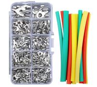 Ensemble de 320 bornes pressées à froid, connecteurs en cuivre nu type SNB/RNB/OT/UT, kit borniers nez fil assortis Barrette de connexion