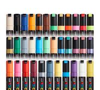 Ensemble De 34 Marqueurs De Peinture Uni Posca PC-8K Tous Les Couleurs