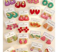 Ensemble de 4/12/18 pièces de boucles d'oreilles en acier inoxydable, comprenant des designs géométriques, floraux, en forme de cœur et asymétriques, boucles d'oreilles élégantes pour tous les jours, 