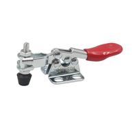 Ensemble de 4, 6 ou 8 pinces à bascule horizontales dégagement rapide, pince verticale 27 kg, outil main Pour Machines Soudur(Silver-4pcs)