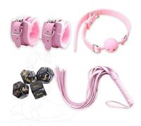 Ensemble de 4 Accessoires pour Exercices de Coordination corporelle et Yoga, Accessoires d'aide pour Les Mains, en Nylon Rose Doux au Toucher, conçu pour Le Yoga