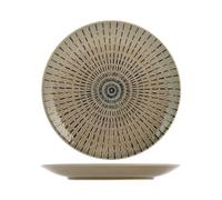 Ensemble De 4 Assiettes En Grès Tahiti Plates 28 Cm H&H