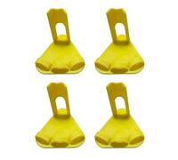 Ensemble de 4 attelles de poulet modifiables pour les maladies du pied de récupération, y compris les phalanges frisées et les problèmes de tendons avec instructions d ' application faciles, des de