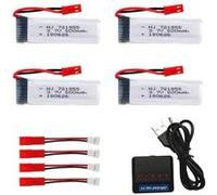 Ensemble de 4 Batteries LiPo Rechargeables 3.7V 500mAh Compatibilité Étendue avec Les Drones RC UDI U817 U818A, WLtoys V959 V212 Inclut Chargeur 57x17x8 mm - 16 GR https://www.fnac.com/mp50253815/Ensemble-de-4-Batteries-LiPo-Rechargeables-3-7V-500mAh-Compatibilite-Etendue-avec-Les-Drones-RC-UDI-U817-U818A-WLtoys-V959-V212-Inclut-Chargeur-57x17x8-mm-16-GR/w-4?oref=1c1ee269-dcee-d3d3-9a9c-fbe7f31c50a8