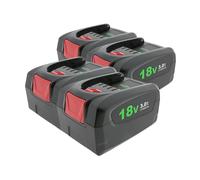 Ensemble De 4 Batteries PATONA Bosch PBA18 18V 3.0Ah