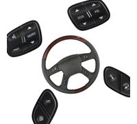 Ensemble de 4 Boutons de Commande au Volant pour Buick Rainier 2004-2007 (références : 21997738, 21997739, 1999442, 1999443)