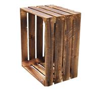 Ensemble de 4 caisses en bois | Meubles DIY | Style vintage & rustique