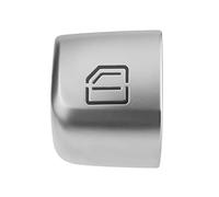 Ensemble de 4 Capuchons de réparation pour Bouton de lève-vitre Principal, pour Mercedes-Benz W205 C200 GLC W253 (à partir de 2015) ; Boutons-poussoirs (Couleur : Droite 02, Gauche 01).