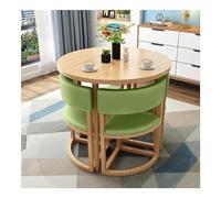 Ensemble de 4 chaises rondes pour salle à manger et table pour cuisine, salle à manger, bureau, salle de réunion, salon, chambre à coucher