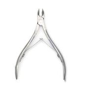Ensemble de 4 coupe-ongles professionnels en acier inoxydable, ciseaux, pinces, coupe-cuticules, couteau poussoir, soins des ongles, ensemble de manucure, 2, BH01