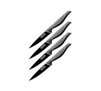 Ensemble de 4 Couteaux de cuisine cranté Black Edition Nirosta