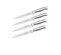 Ensemble de 4 Couteaux de cuisine professionnel 24 cm lame crantée Star Nirosta