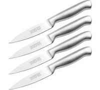 Ensemble de 4 Couteaux d'office en inox 20 cm en tout Nirosta Star Inox