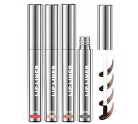 Ensemble de 4 crayons à lèvres peel-off, crayons à lèvres peel-off au fini mat, ensembles de rouges à lèvres liquides waterproof longue tenue, teinte à lèvres hautement pigmentée lèvres non collant