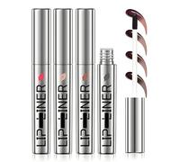 Ensemble de 4 crayons à lèvres peel-off, crayons à lèvres peel-off au fini mat, ensembles de rouges à lèvres liquides waterproof longue tenue, teinte à lèvres hautement pigmentée lèvres non collant